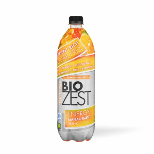 BioZest Burst Orange Flavoured Energy Management Drink 1L
