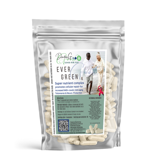 Dr G – EVERGREEN anti-aging formula with NAD+ co-enzymes & Resveratrol