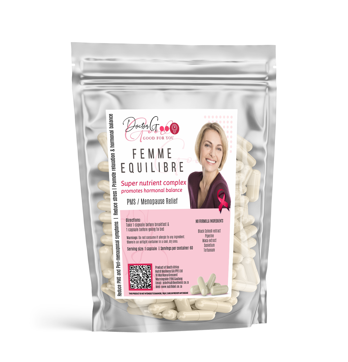 Dr G – FEMME EQUILIBRE menopause and PMS relief