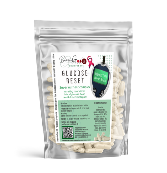 Dr G – Glucose Reset with Gaba, Zinc citrate and Ursolic acid