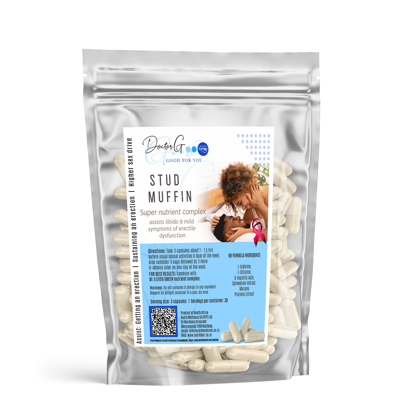 Dr. G Stud Muffin mild ED relief and increased virility