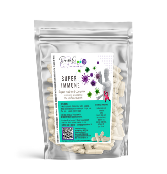 Dr. G Super Immune Booster with VitC, ACC, Zinc, VitD3 & Potassium