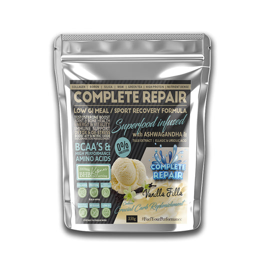 COMPLETE REPAIR protein powder, ketones, carbs and BCAAs