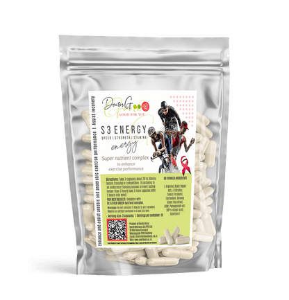 Dr. G S3 Energy for NO & ATP production and nutrient bioavailability