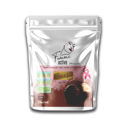 FEMME ACTIVE for the active woman with Ashwagandha, Maca, collagen & ketones