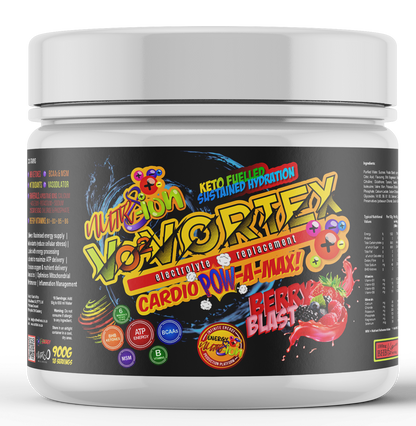 VO₂ Vortex Hydration – with electrolytes, B-vitamins, 44g carbs, BCAAs & ketones